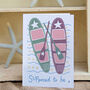 Paddle Boarding 'Sup' Pun Valentine Or Anniversary Card, thumbnail 2 of 3