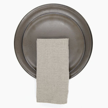 100% Linen Napkins Set Of Two, 5 of 7