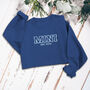 Personalised 'Mini' Embroidered Family Sweatshirt, thumbnail 9 of 10