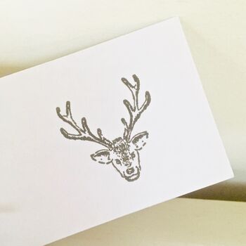 Handmade Stag Birthday Card, 3 of 5