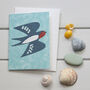 Swallow Wooden Bird Hanging Decoration, thumbnail 3 of 3