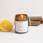 Sustainable Natural Candles, Orange Cinnamon Ginger, thumbnail 1 of 3
