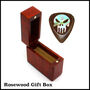 Punisher Indian Chestnut Guitar Pick In A Gift Box, thumbnail 8 of 9