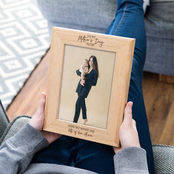 Personalised Our First Mother's Day Photo Frame, 7 of 7