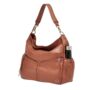 Lennox Tan Leather Handbag, thumbnail 7 of 10