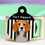 Gothic Portrait Pet Tag For Dogs Perfect For Halloween, thumbnail 9 of 9