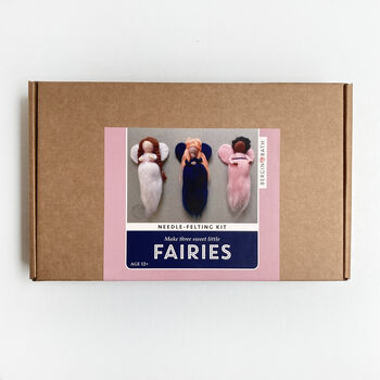 Needle Felting Kit, Fairies. Make Three Fairy Dolls, 7 of 8