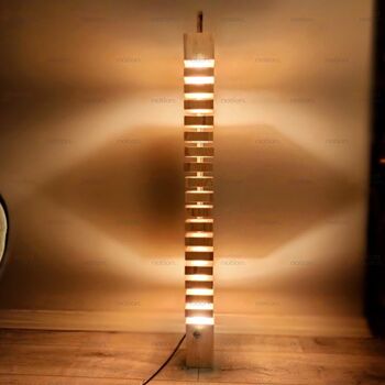 Echelon Handmade Wooden Floor Lamp: Modern Home Decor, 10 of 10