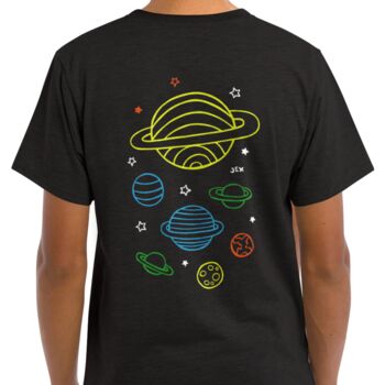 Colour In Cosmic Planets T Shirt, 7 of 7