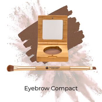 Vegan Mineral Eyebrow Palette With Brush, 3 of 4
