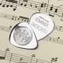 Personalised Sterling Silver Plectrum Gift, thumbnail 1 of 6