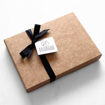 Salted Caramel Brownies, Gift Box Of 24, 4 of 4