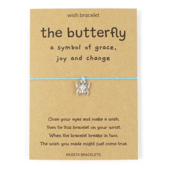 The Butterfly String Wish Bracelet, 2 of 4