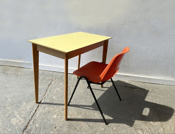 Mid Century Vintage Formica Kitchen Dining Table, 5 of 12
