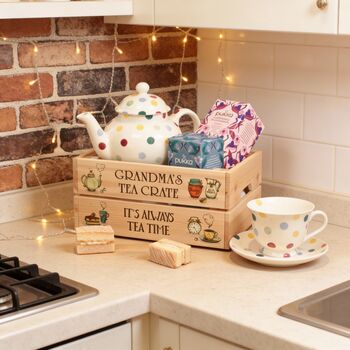 Personalised Afternoon Tea And Cake Gift Crate, 2 of 3