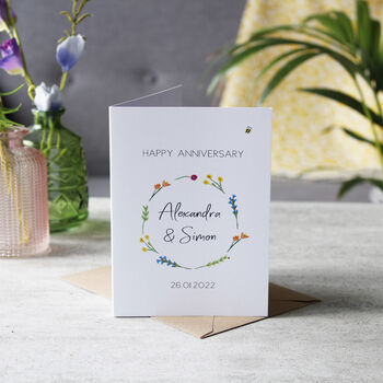 Personalised Magnet Anniversary Card, 7 of 7
