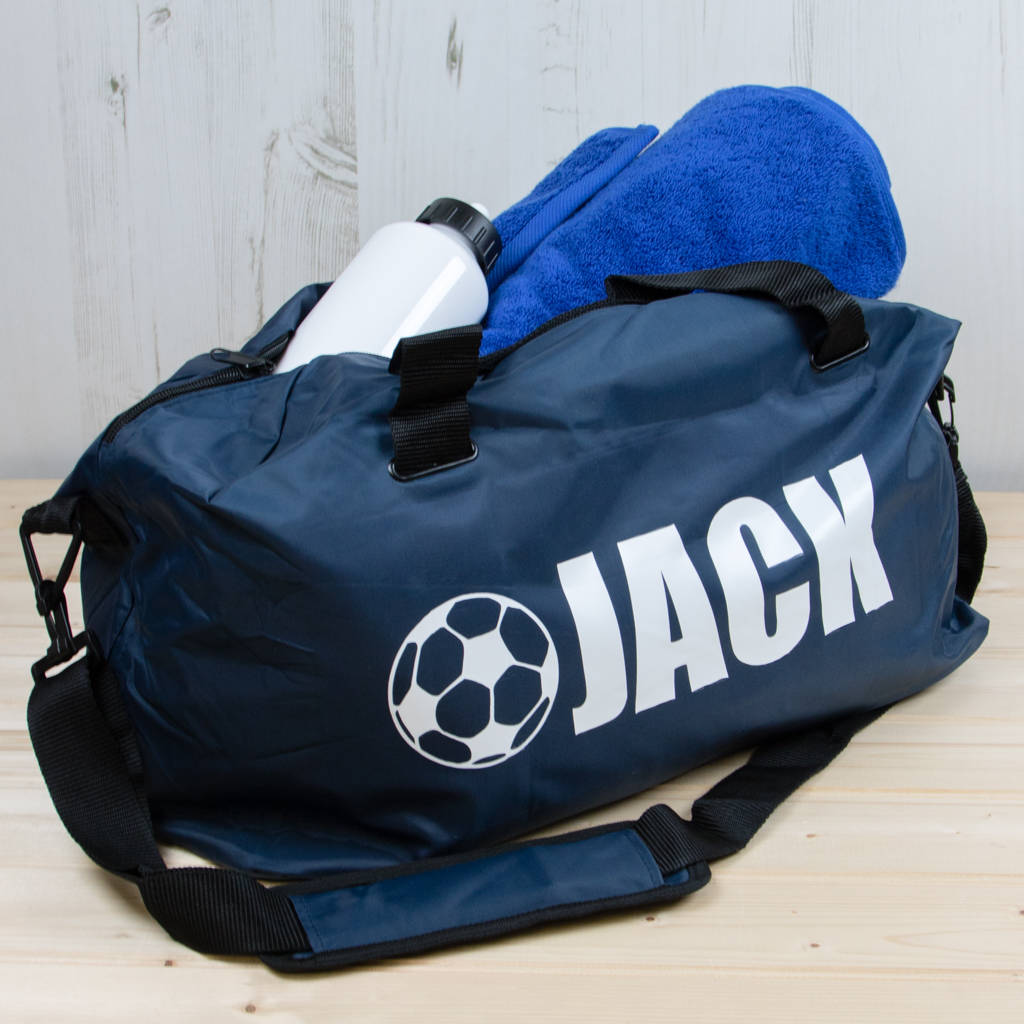 personalised sports bag