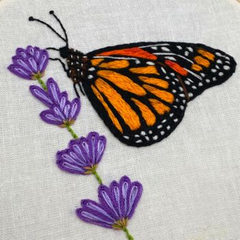 Butterfly Embroidery Kit, 5 of 11