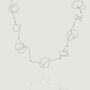 Minimalist Statement Scribble Necklace, thumbnail 2 of 4