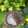 Freestanding Cast Iron Bird Bath – Metal Garden Feature, thumbnail 6 of 10