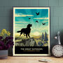 Scenic Golden Retriever Limited Edition Gift Print, thumbnail 1 of 11