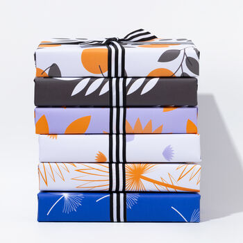 Blue Palms Wrapping Paper | Gift Wrap, 5 of 5