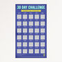 30 Day Challenge Scratch Off Poster, thumbnail 6 of 12