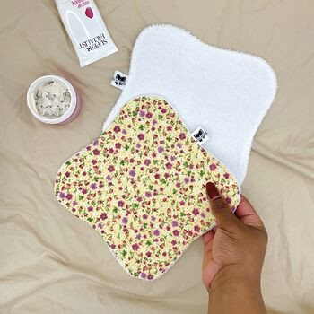 Wavy Reusable Cotton Face Wipes, 3 of 7