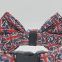 Union Jack Dog Bow Tie, thumbnail 4 of 6