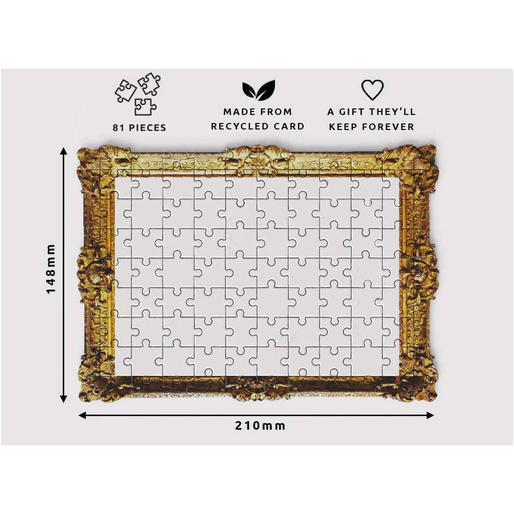 Personalised Framed Jigsaw Puzzle By all things Brighton beautiful