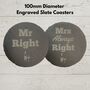 Vino Coco Red Wine Gift Set With Mr And Mrs Slate Coasters Perfect For Anniversaries And Wedding Presents, thumbnail 3 of 8