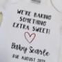 Baby Announcement | We're Baking Something Extra Sweet, thumbnail 2 of 8