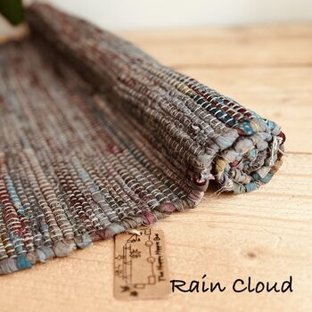 Colourful Dyed Rag Rug, 11 of 11