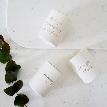Personalised Mini Candle Gift Set For Mother's Day, 2 of 3