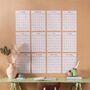 Large Monthly Undated A3 Wall Planner | 12 Pages, thumbnail 1 of 6