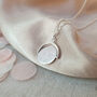 Sterling Silver 925 I Love You Spinning Hidden Message Necklace, thumbnail 8 of 9