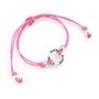 Love And Peace Sterling Silver Friendship Bracelet, thumbnail 5 of 10