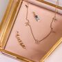 Solid 9k Gold Personalised Charm Necklace, thumbnail 3 of 7