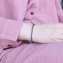 Adjustable Black Beads Bracelet For New Borns And Adults, thumbnail 2 of 8