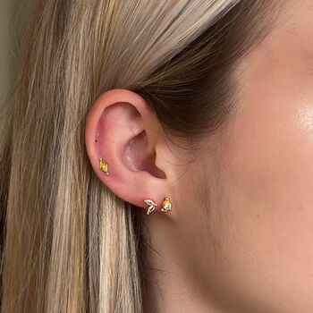 Majestic Marquise Studs, 3 of 4