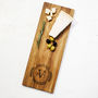 Personalised Oak Cheese Serving Board, thumbnail 1 of 4