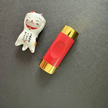 Luxury Personalised Red Chopsticks, 8 of 9