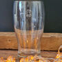 60th Birthday Bow Tie Beer Glass, thumbnail 7 of 9