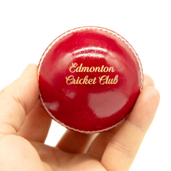Personalised Cricket Ball Amazing Cricket Gift, 4 of 6