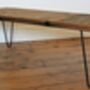 Industrial Reclaimed Hairpin Leg Coffee Table, thumbnail 1 of 5