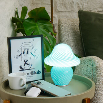 Shroom Shine Mushroom Shaped Table Lamp, 4 of 5