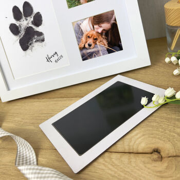 Paw Print Ink Keepsake Photo Frame Kit, 2 of 8