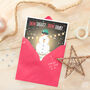 Snow Diggity Funny Christmas Snowman Pun Greeting Card, thumbnail 3 of 4