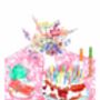 Birthday Tea Party Art Print, thumbnail 3 of 3