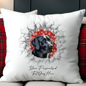 Personalised Christmas Labrador Break Through, 6 of 10